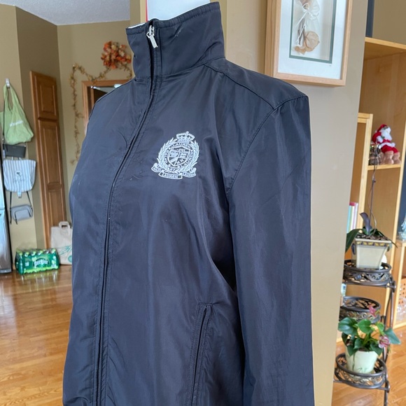 Black Ralph Lauren wind blocker jacket S Small - Picture 1 of 4